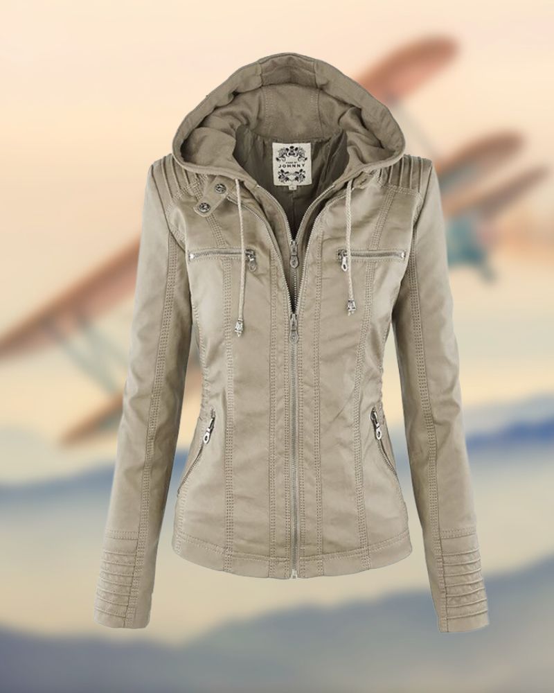 Elegante und Einzigartige Lederjacke