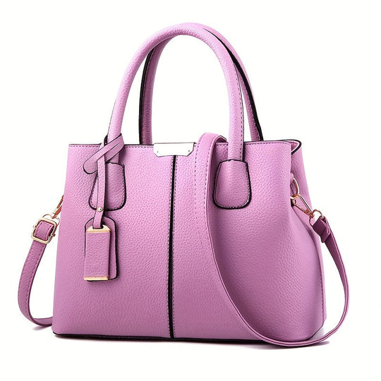 Schicke All Season Geräumige PU Handtasche für Frauen