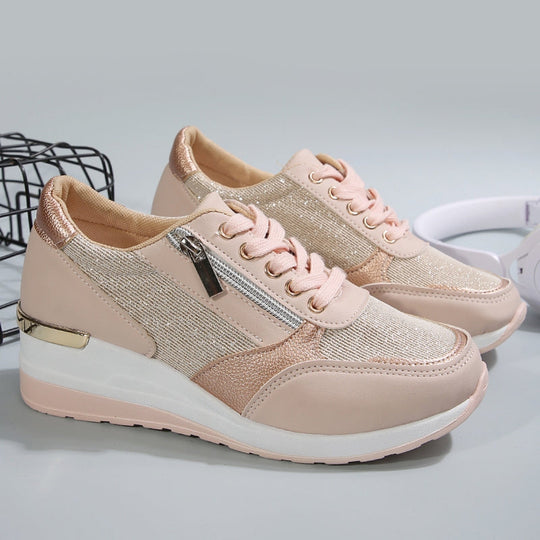 Orthopädische Schuhe mit seitlichem Reißverschluss