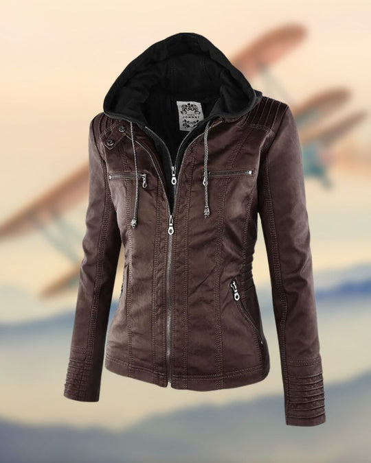 Elegante und Einzigartige Lederjacke