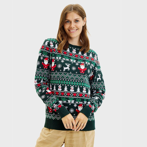 Der feine Weihnachtspullover Damen