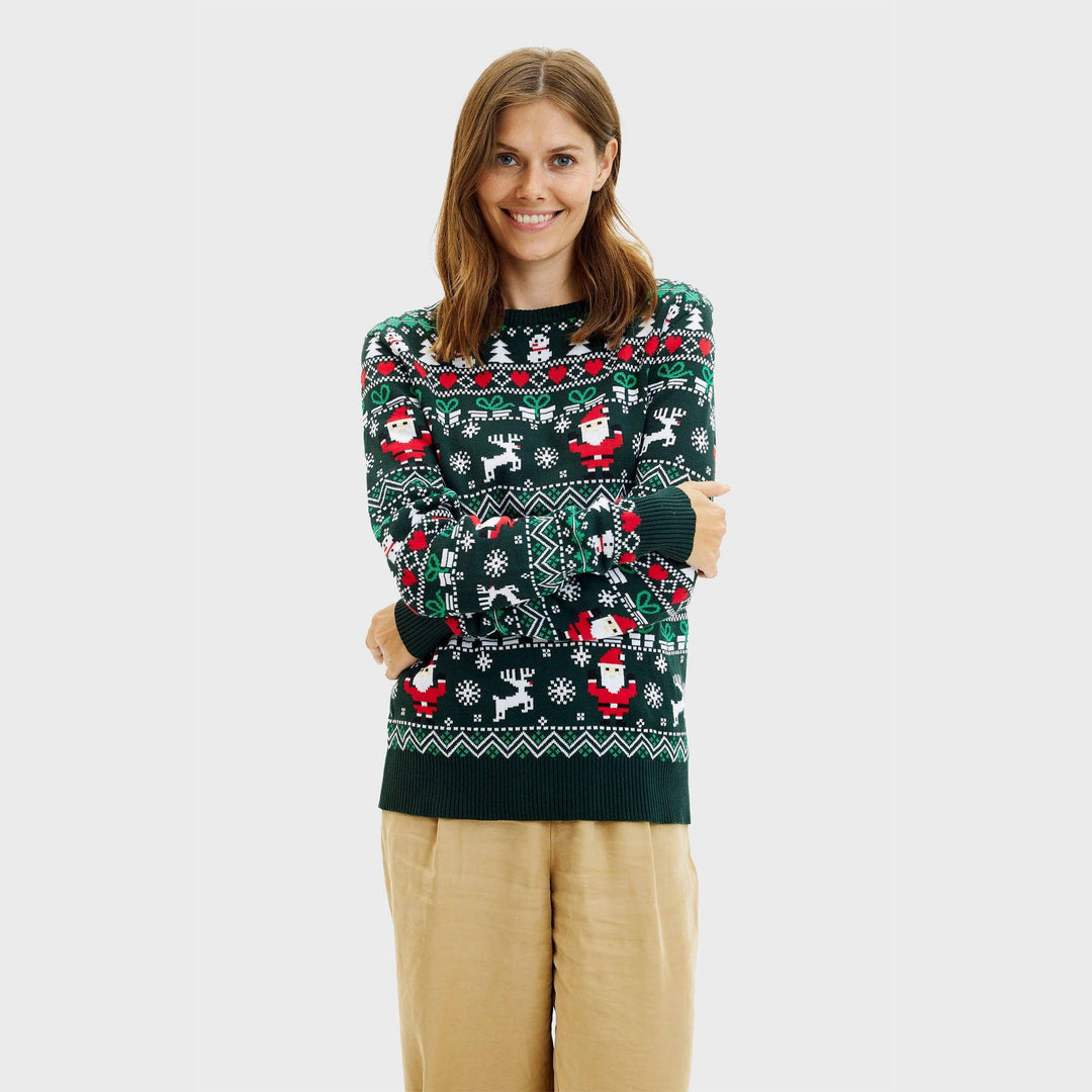 Der feine Weihnachtspullover Damen