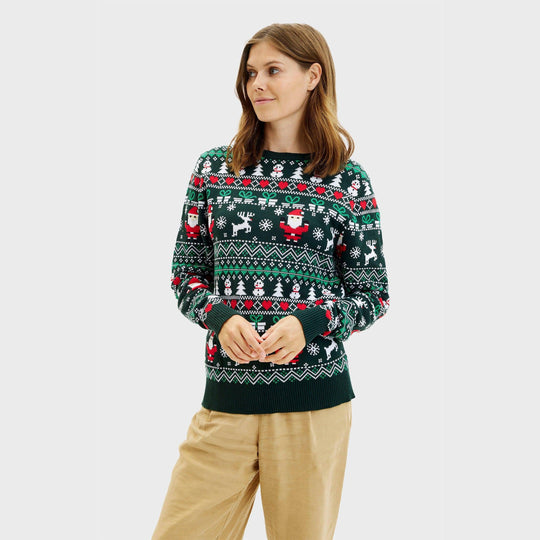 Der feine Weihnachtspullover Damen