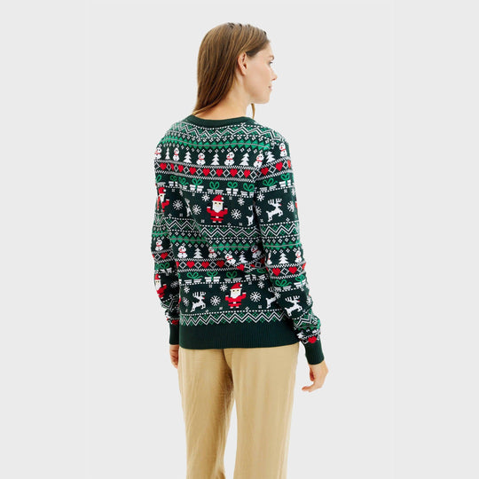Der feine Weihnachtspullover Damen