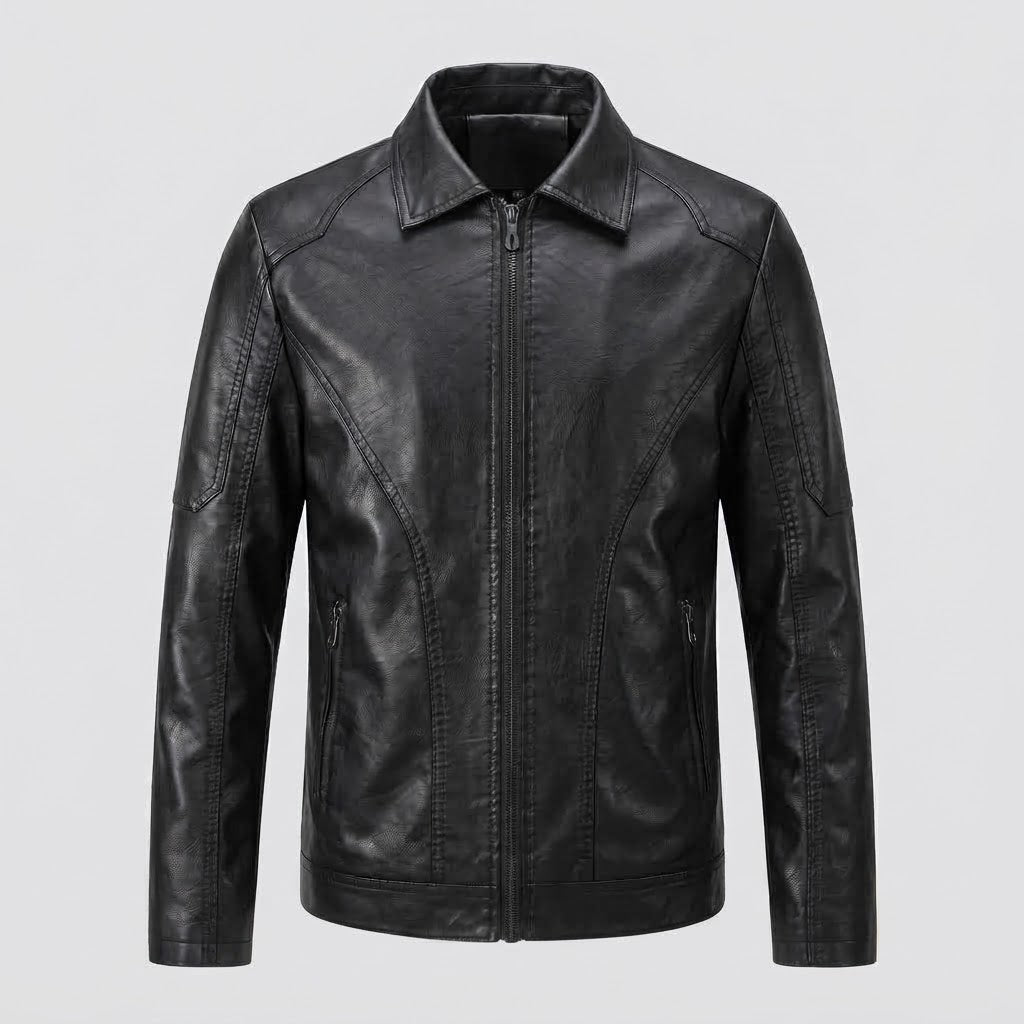 Herren moderne Kunstlederjacke Shop Nory