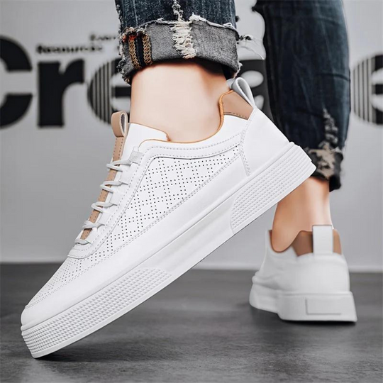 Bequeme Lässig Weiße Herrenschuhe