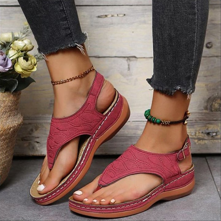Orthopädische Soman-Strandflip-Flops für Komfort
