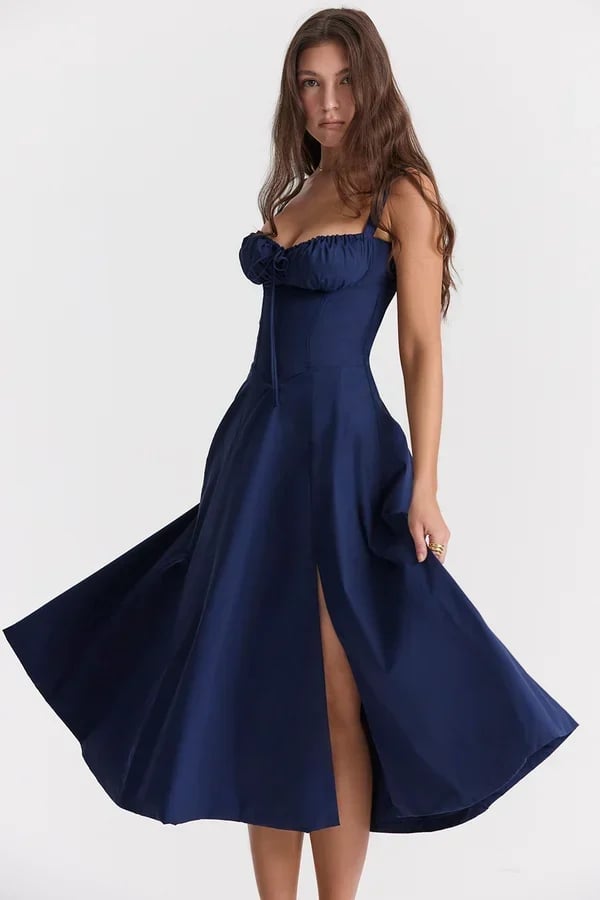 Trendiges Bustier-Sommerkleid für Damen - Elegant und Figurschmeichelnd