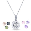 Damen Halskette mit personalisiertem Zirkonia-Anhänger Shop Nory