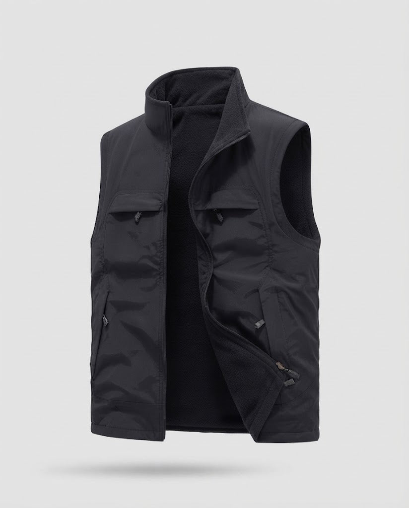 Herren Praktische und wandelbare Fleece-Weste Shop Nory
