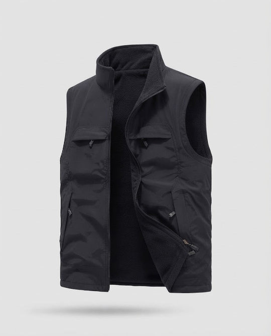 Herren Praktische und wandelbare Fleece-Weste Shop Nory