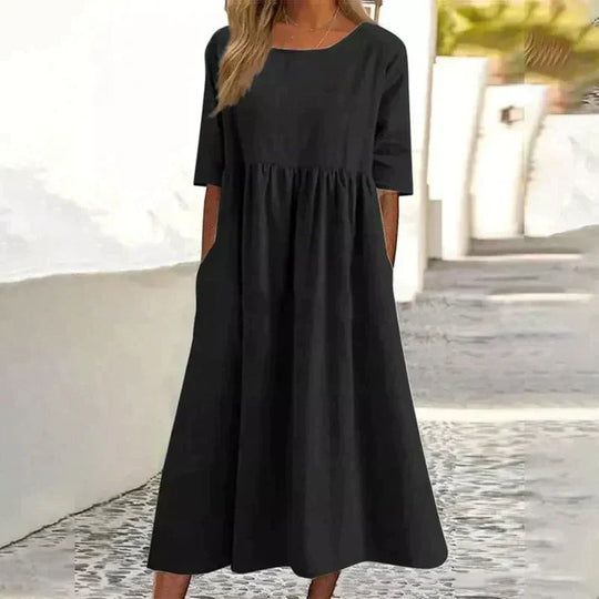 Elegantes Kleid aus Baumwolle