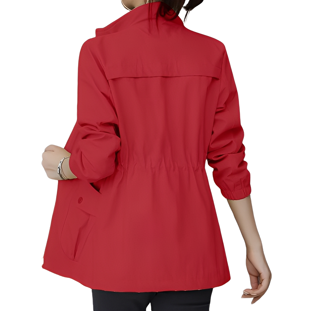 Stylische Jacke mit verstellbarem Bund für Frauen