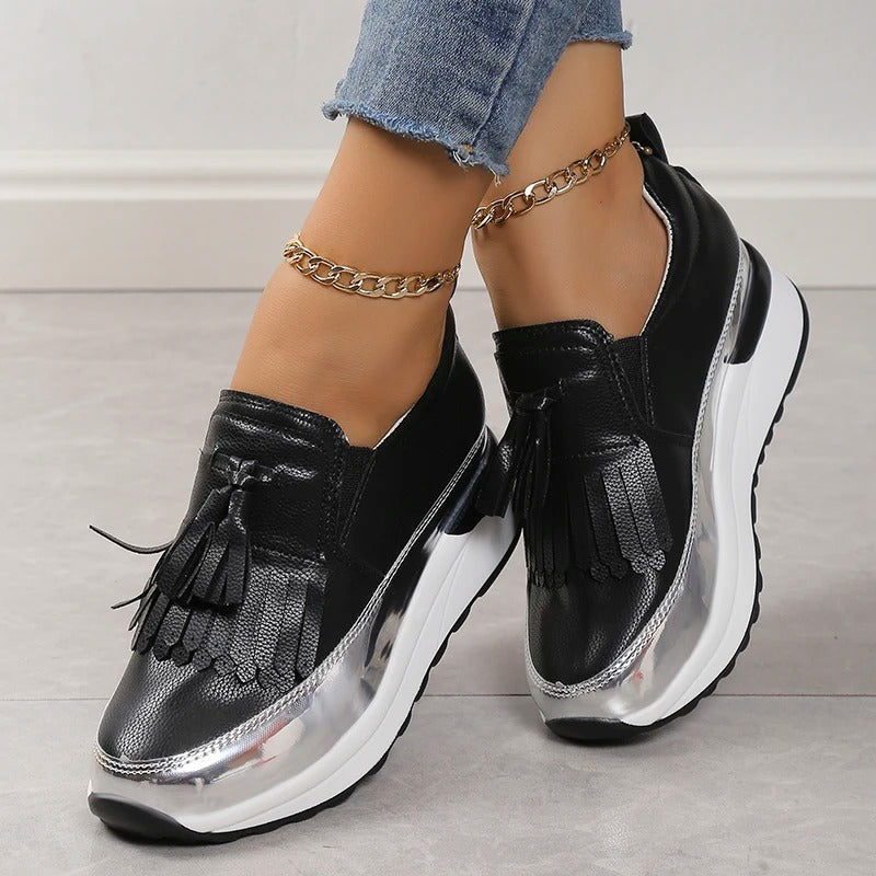 Atmungsaktive Damen Sneaker mit zeitlosem Stil – Isabella