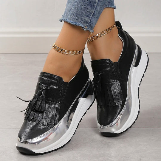 Atmungsaktive Damen Sneaker mit zeitlosem Stil – Isabella