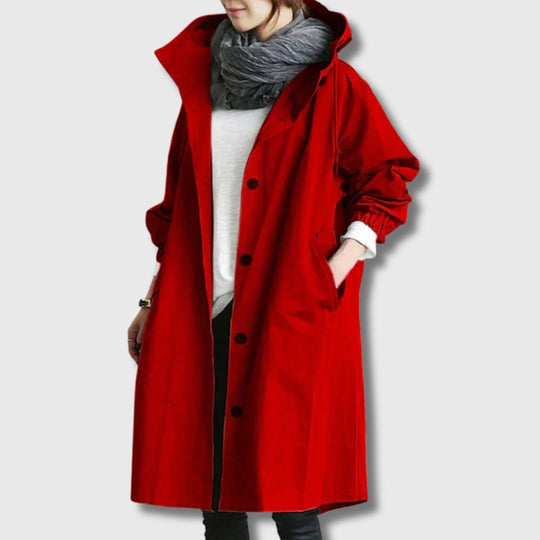 Shopnory | Klassischer Trenchcoat mit Moderner Eleganz