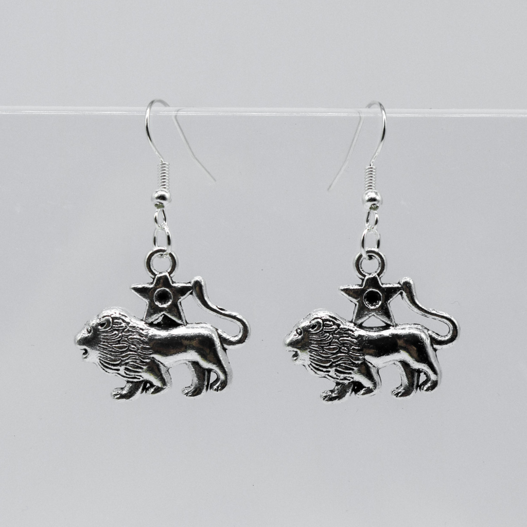 Silber Ohrringe mit Sternzeichen-Anhänger | Shop Nory