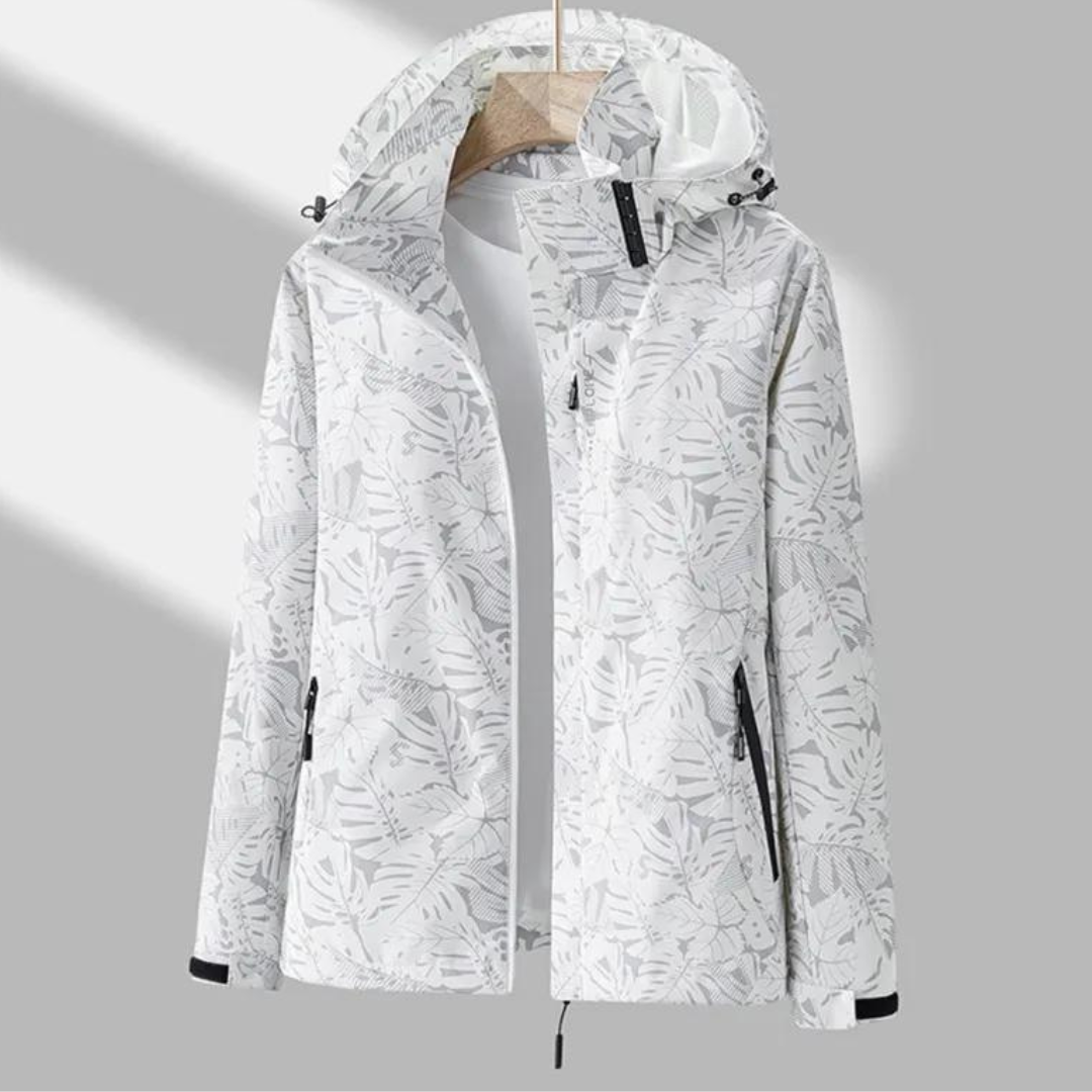 elegante Outdoor-Jacke, winddicht und wasserabweisend
