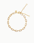 Luxe Kendall Kristall Goldkette Armband | Shop Nory