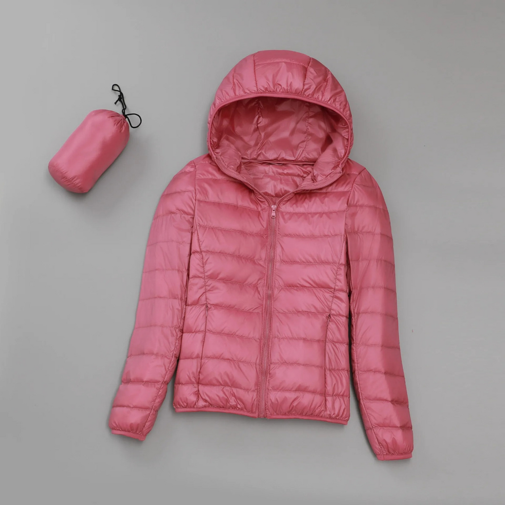 Damen Steppjacke mit Kapuze