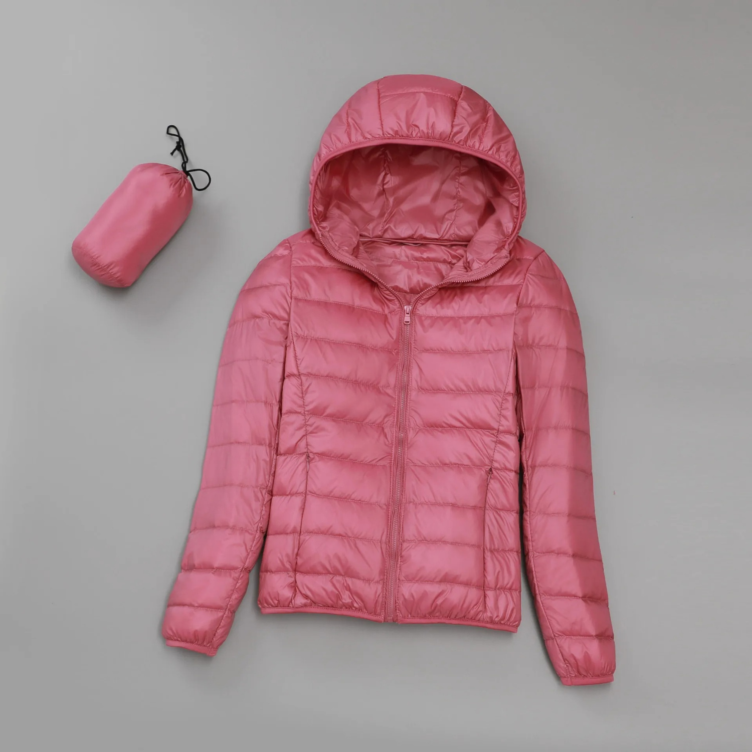 Damen Steppjacke mit Kapuze