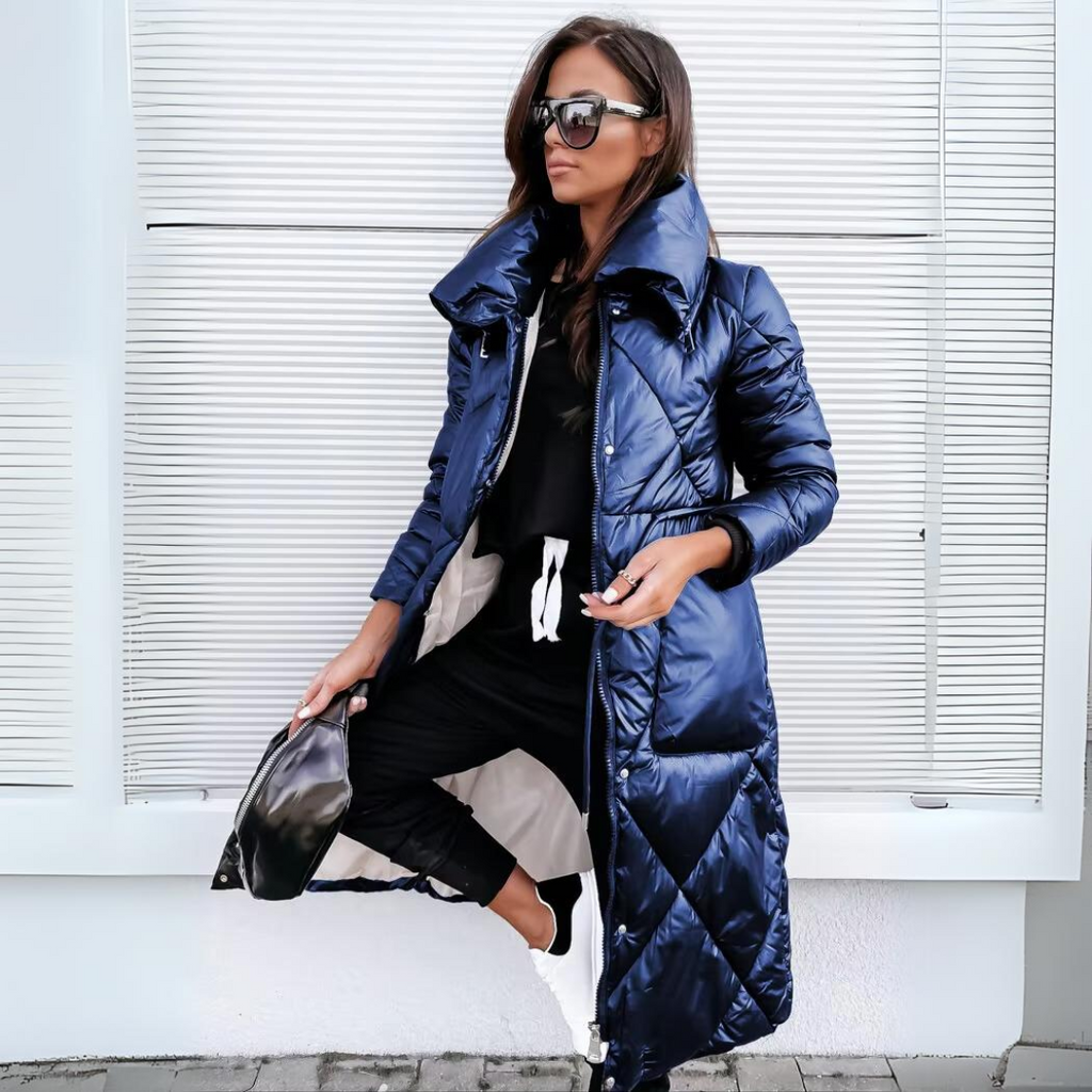 Elegante wattierte Damenjacke