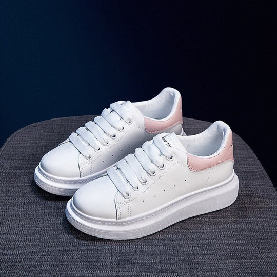 Lässige Herbst Turnschuhe mit Plateau