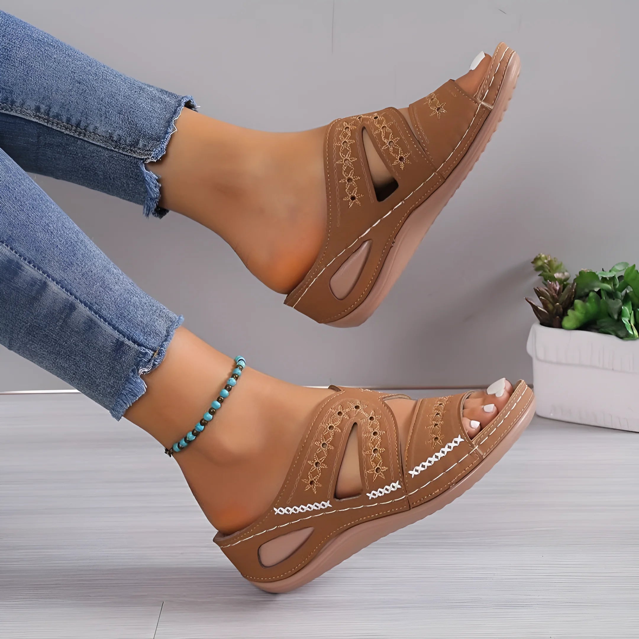 Orthopädische Komfort-Sandalen