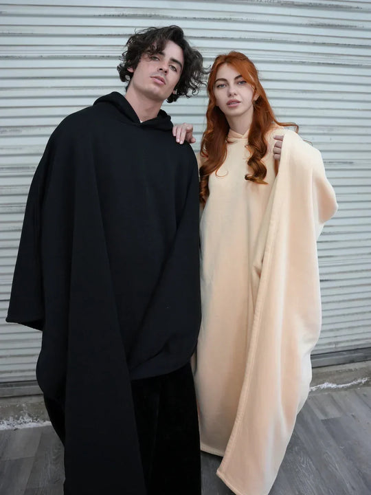 Oversized Hoodie-Decke - Entspannungs-Kapuzenpullover Zum Wohlfühlen und Relaxen