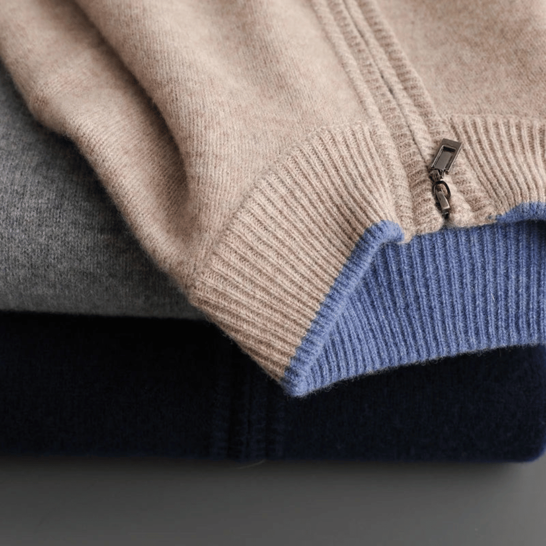 Shop Nory | Kaschmir Zip Jacke