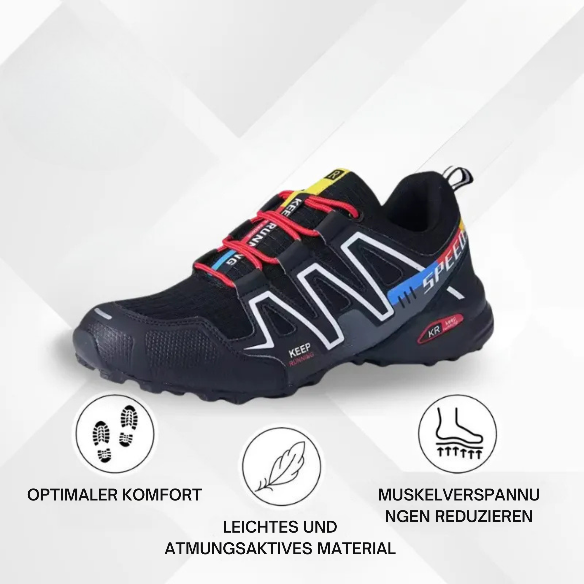 Orthopädische Herren Wanderschuhe
