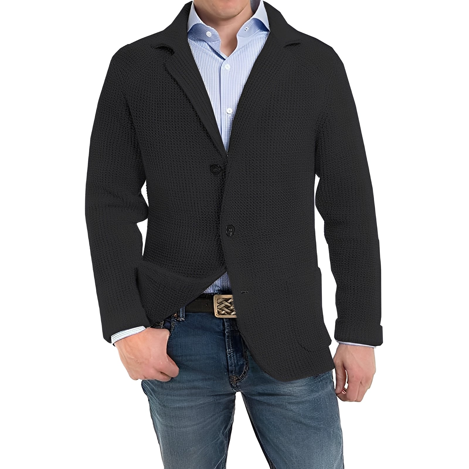 Elegante Jacke mit Klapptaschen für Männer