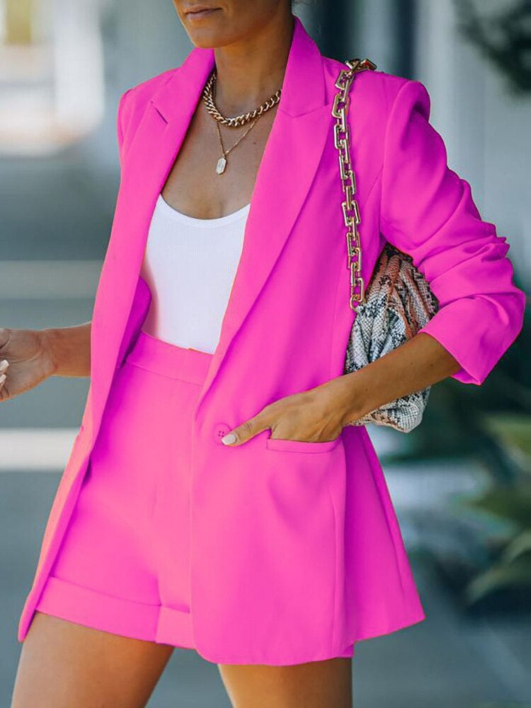 Hochwertiges Blazer-Set in tollen Farben