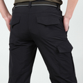 ShopNory | Funktionale und Stilvolle Herren Cargo Hose mit Praktischen Klappen Taschen