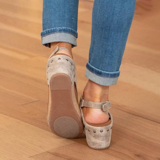Sandalen Mit Keilabsatz