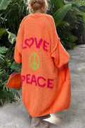 Love & Peace Strickjacke