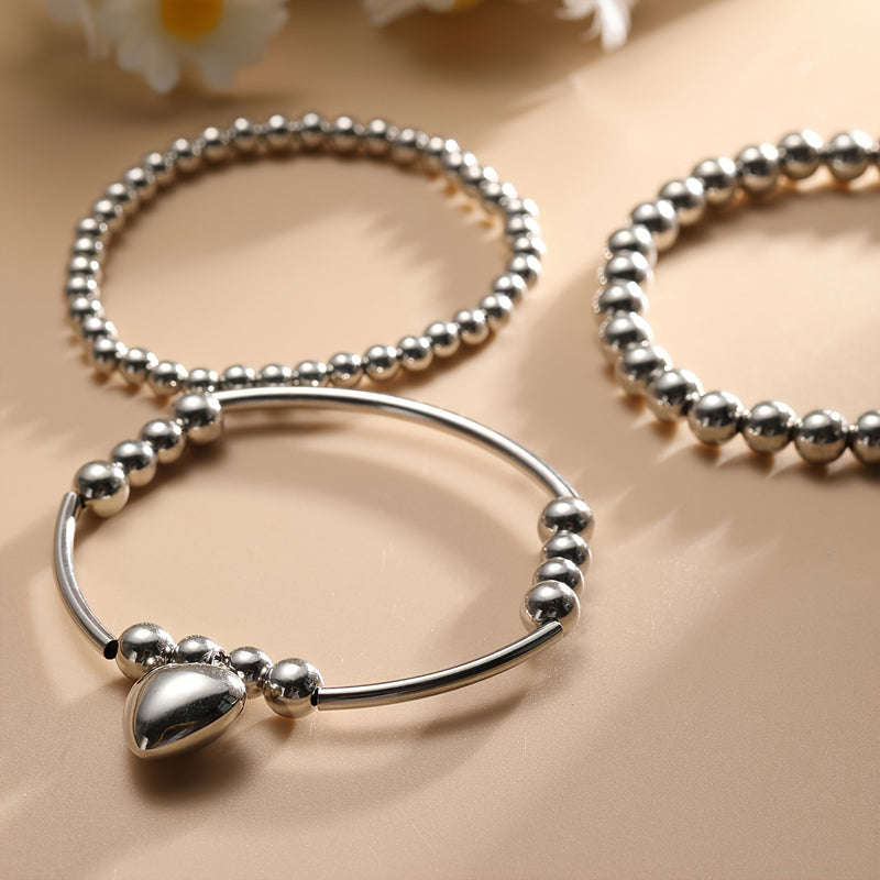 Herz Perlenarmband | Shop Nory
