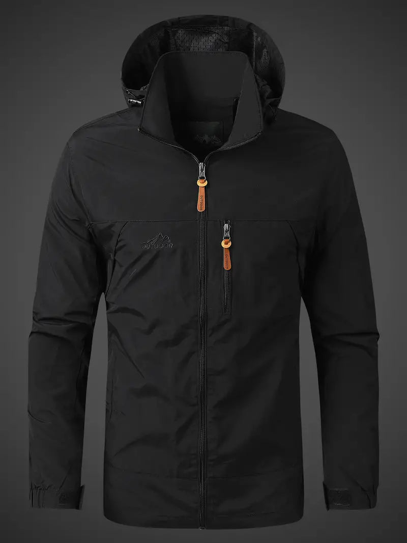 Wasser und Winddichte Herren Outdoor Jacke für Alle Aktivitäten