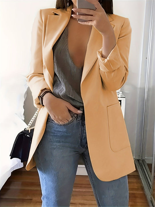 Lässiger Blazer In Übergröße