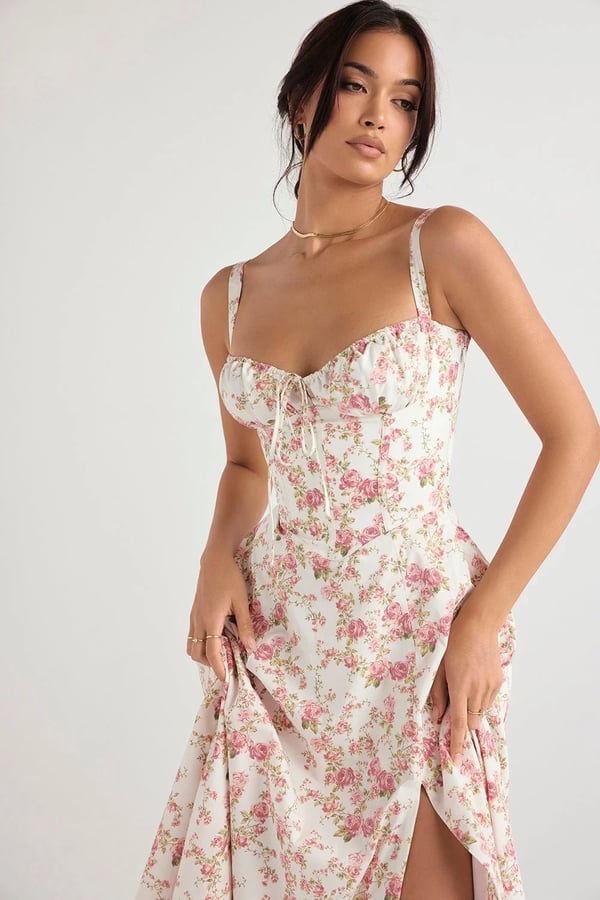 Trendiges Bustier-Sommerkleid für Damen - Elegant und Figurschmeichelnd