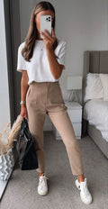 Elegante Knitterfreie Hose für Alle Gelegenheiten
