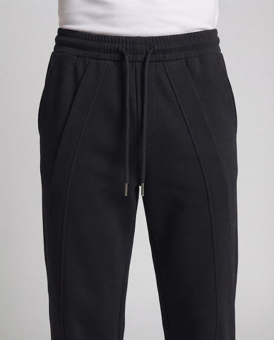 Herren Weite Plissée-Loungehose mit Tunnelzug und Bügelfalte Shop Nory