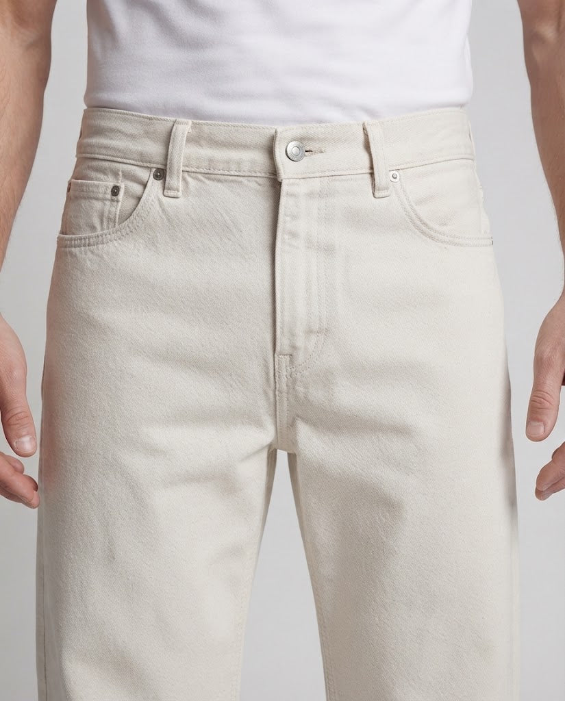 Herren Weit geschnittene Lounge-Chino aus schwerem Twill mit extra langem Saum Shop Nory