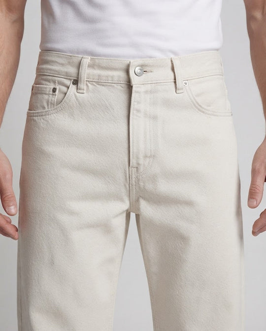 Herren Weit geschnittene Lounge-Chino aus schwerem Twill mit extra langem Saum Shop Nory