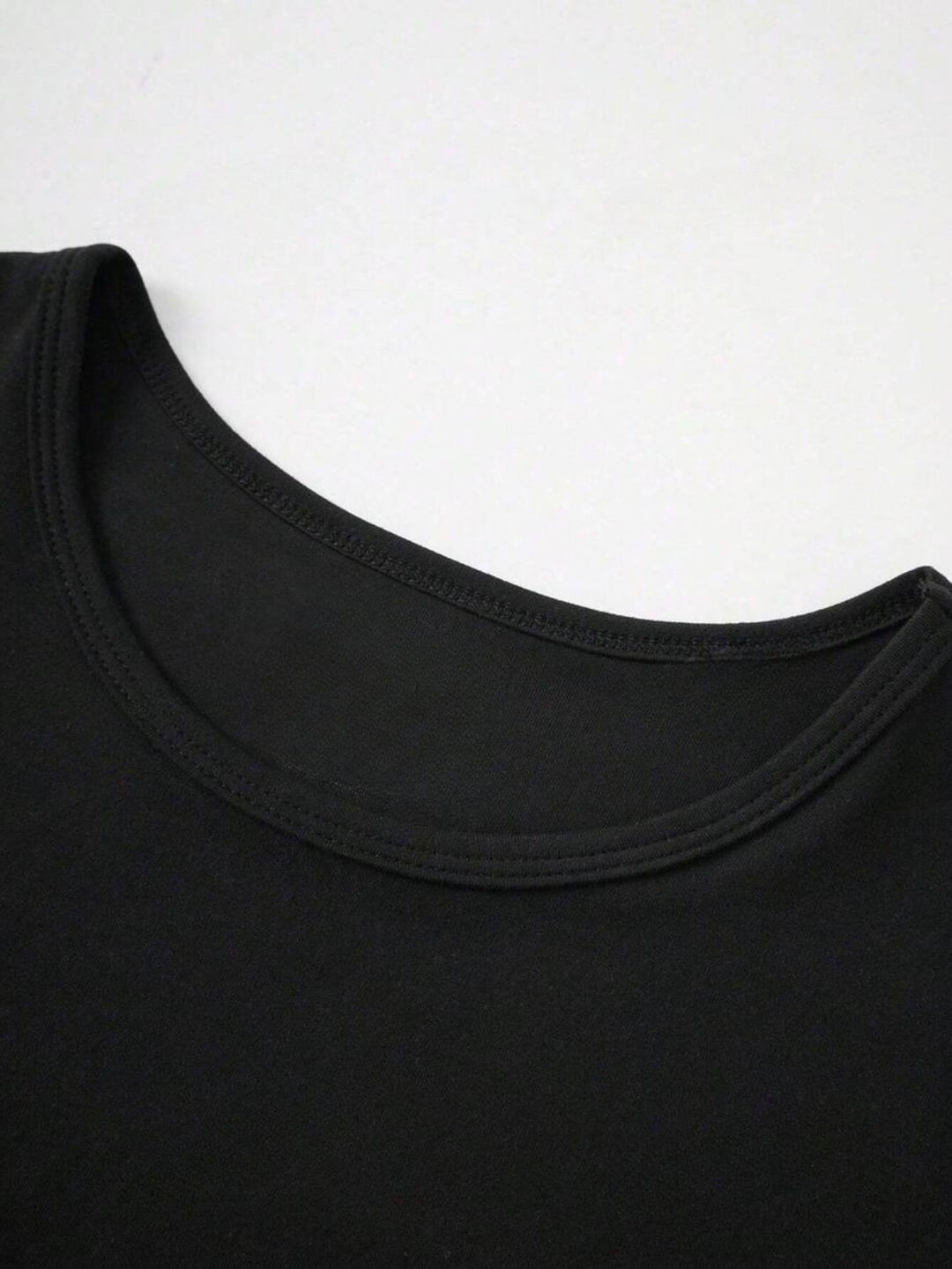 Rundhalsausschnitt Kurzarm T-Shirt