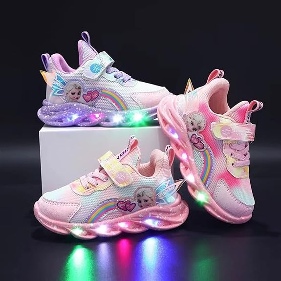 Leuchtende Sneakers