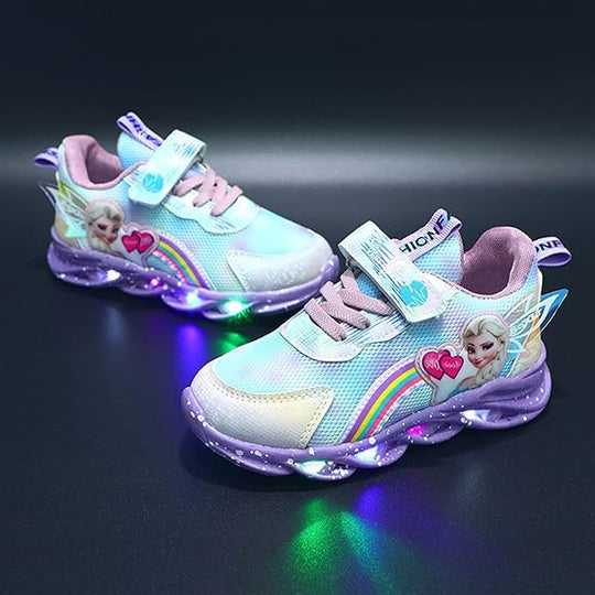 Leuchtende Sneakers
