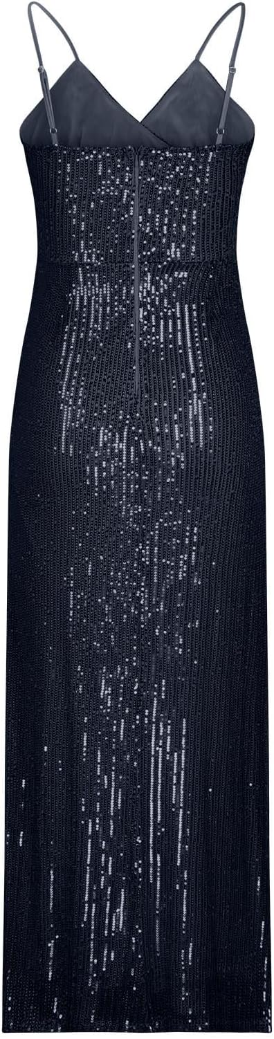 Paillettenverziertes Abendkleid Elegantes Festkleid