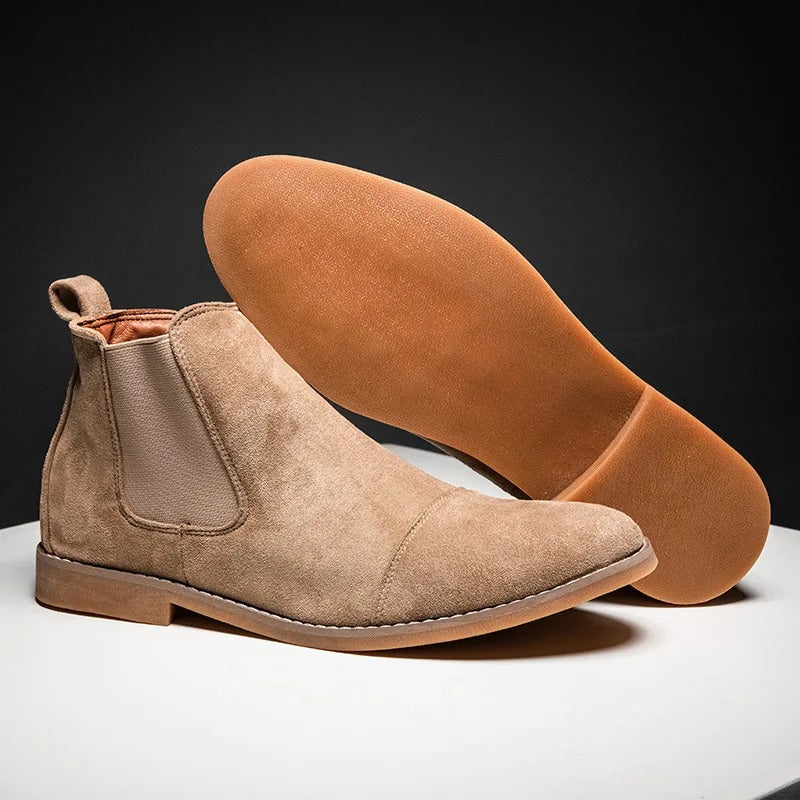 Wildleder Chelsea Boots für Herren Stilvoll & Nachhaltig