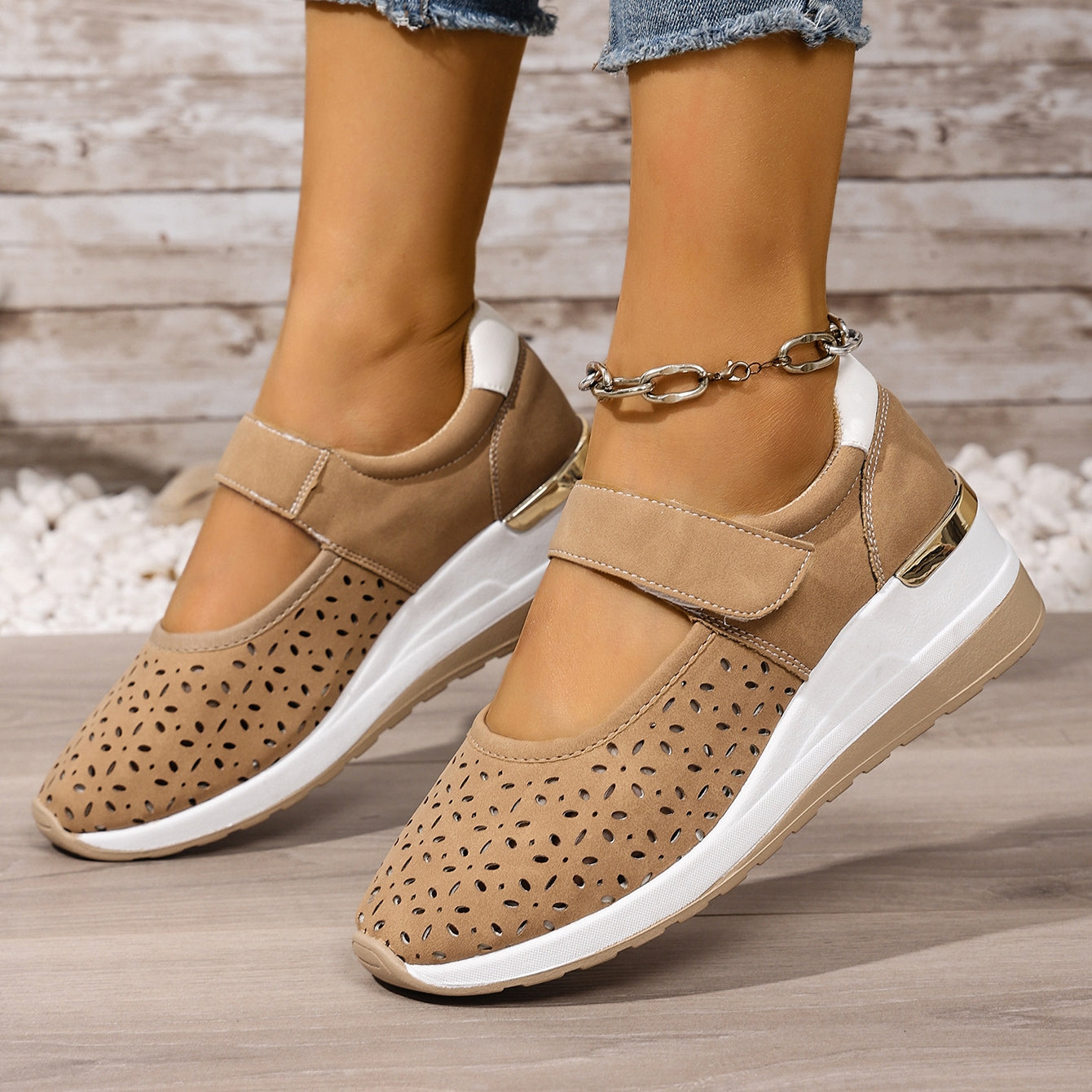 stilvolle orthopädische Turnschuhe mit atmungsaktivem Design